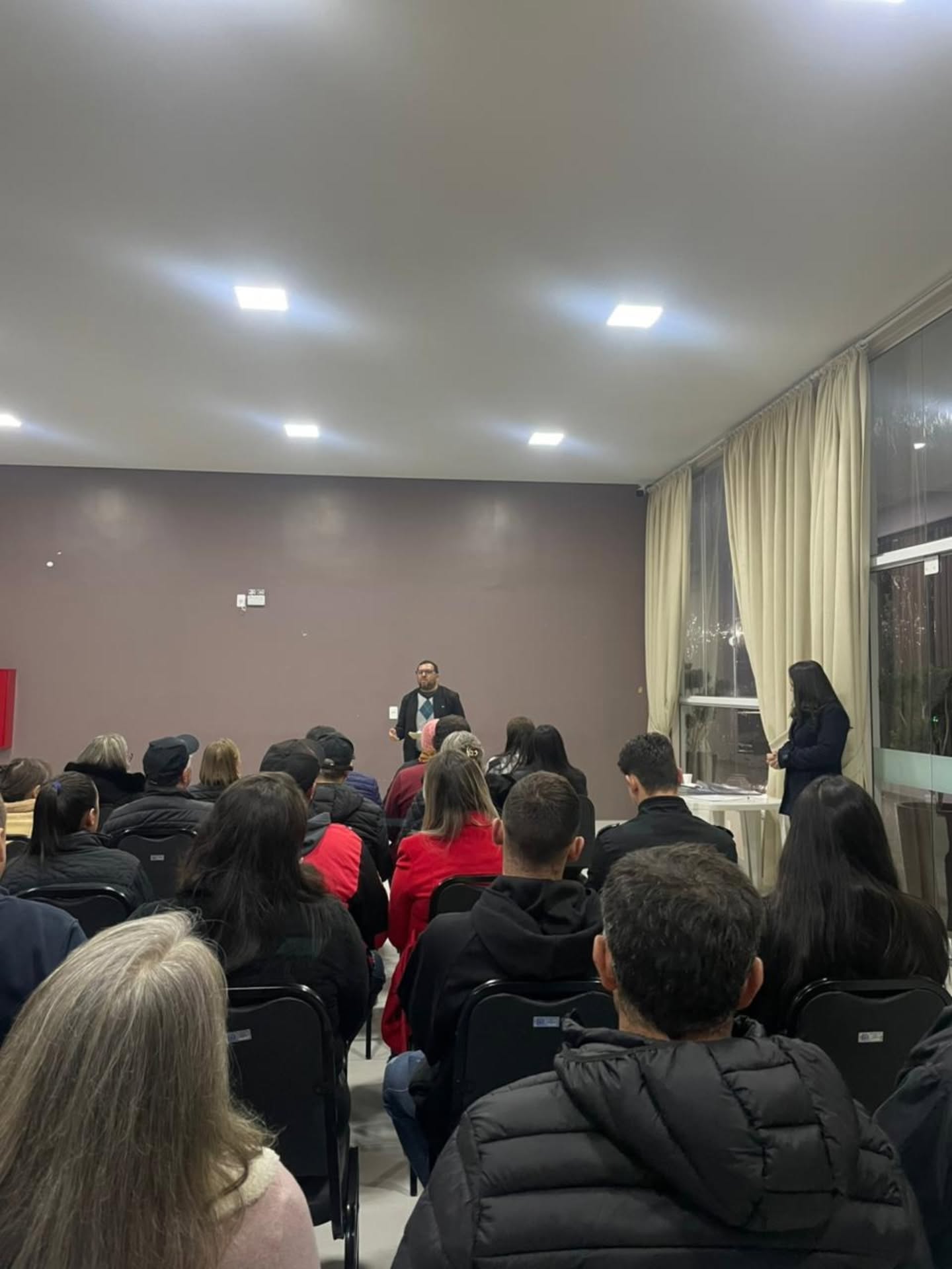 Discurso na cerimônia de entrega