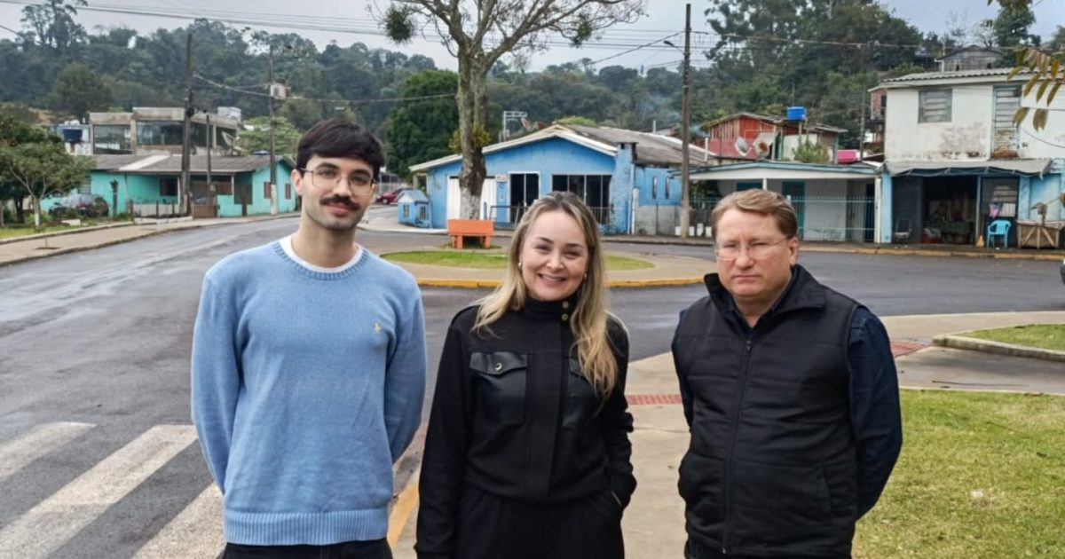 Visita técnica em bairro residencial